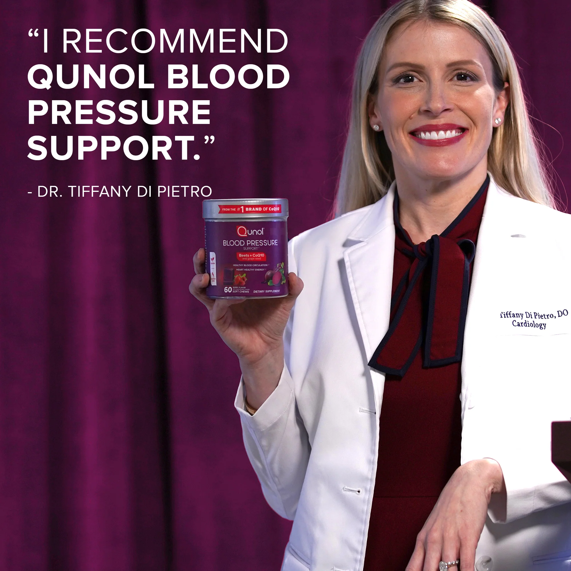 Blood Pressure Support Soft Chews, Beets + CoQ10 - Image 6