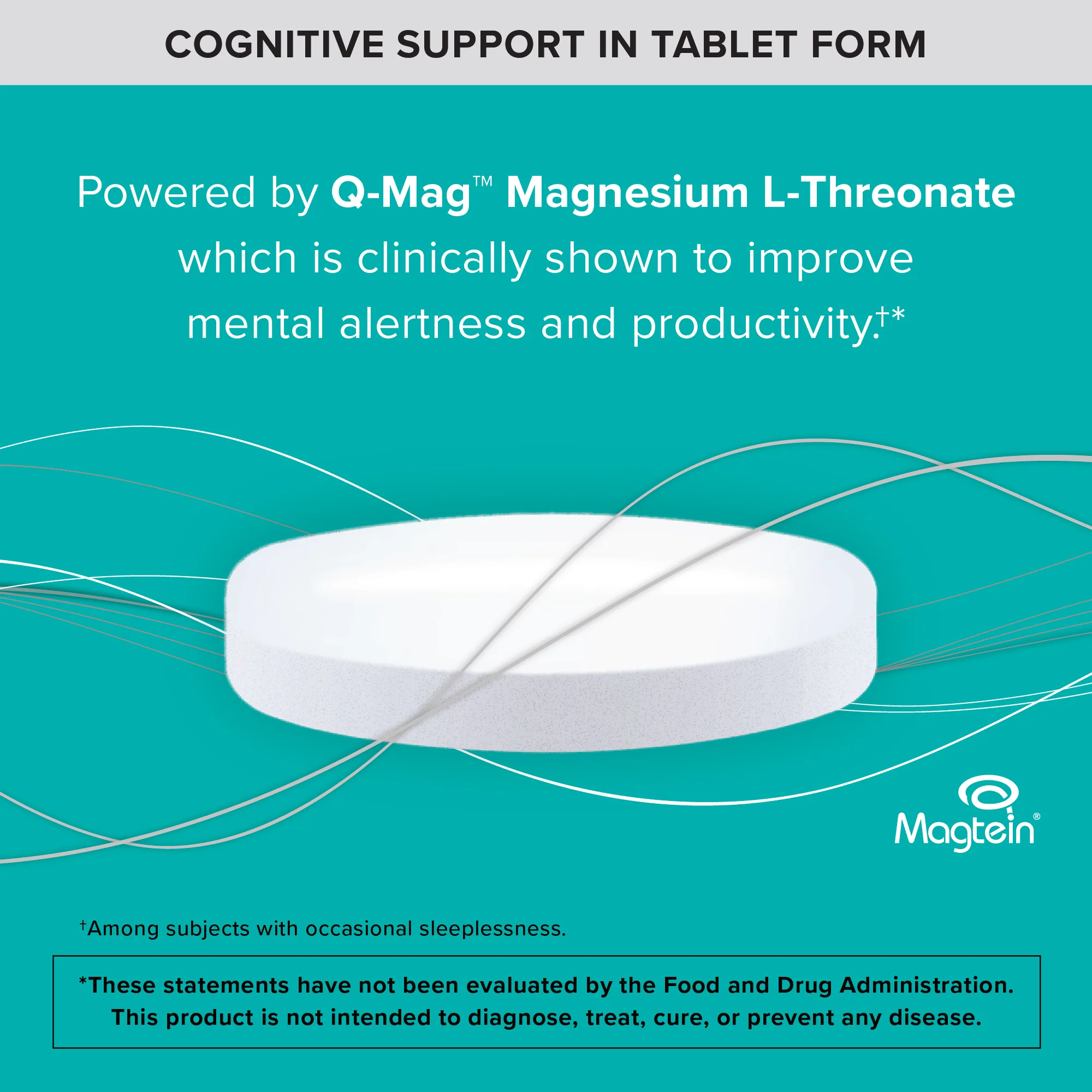 Q-Mag Magnesium L-Threonate Tablets, 2000mg - Image 7