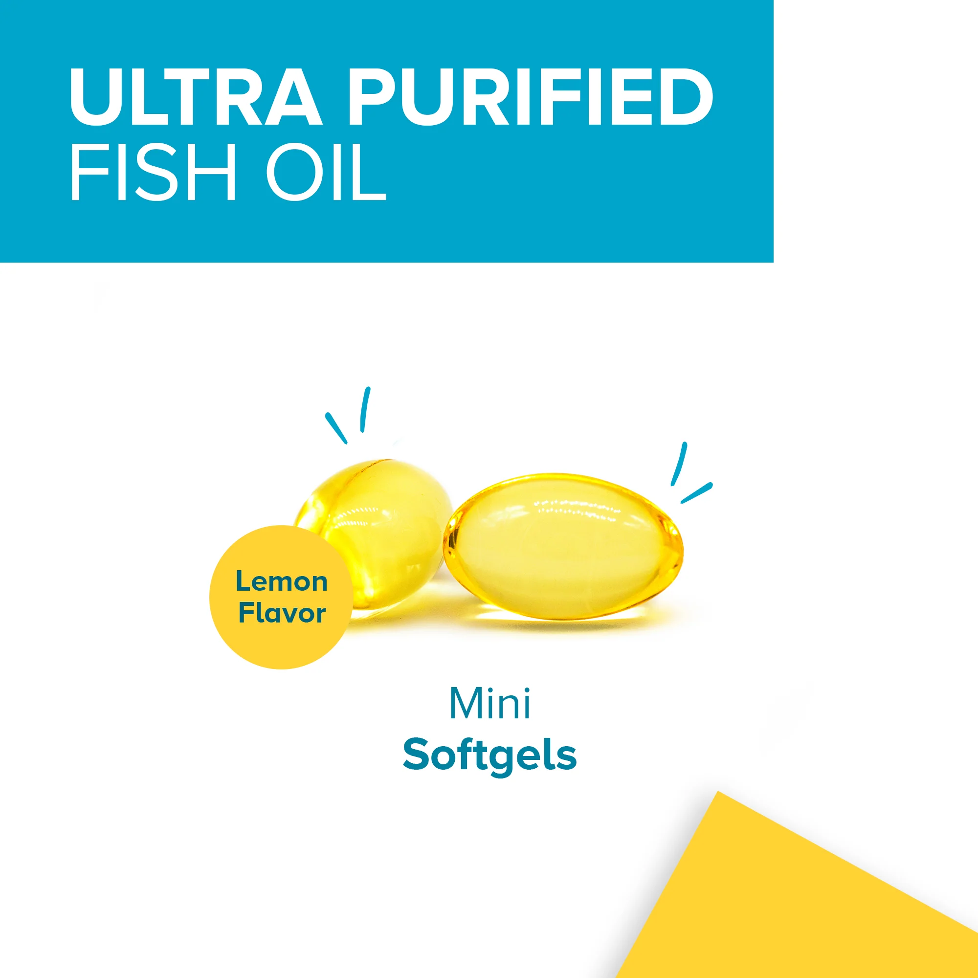 Ultra Omega-3 Fish Oil Mini Softgels, 1000 mg - Image 4