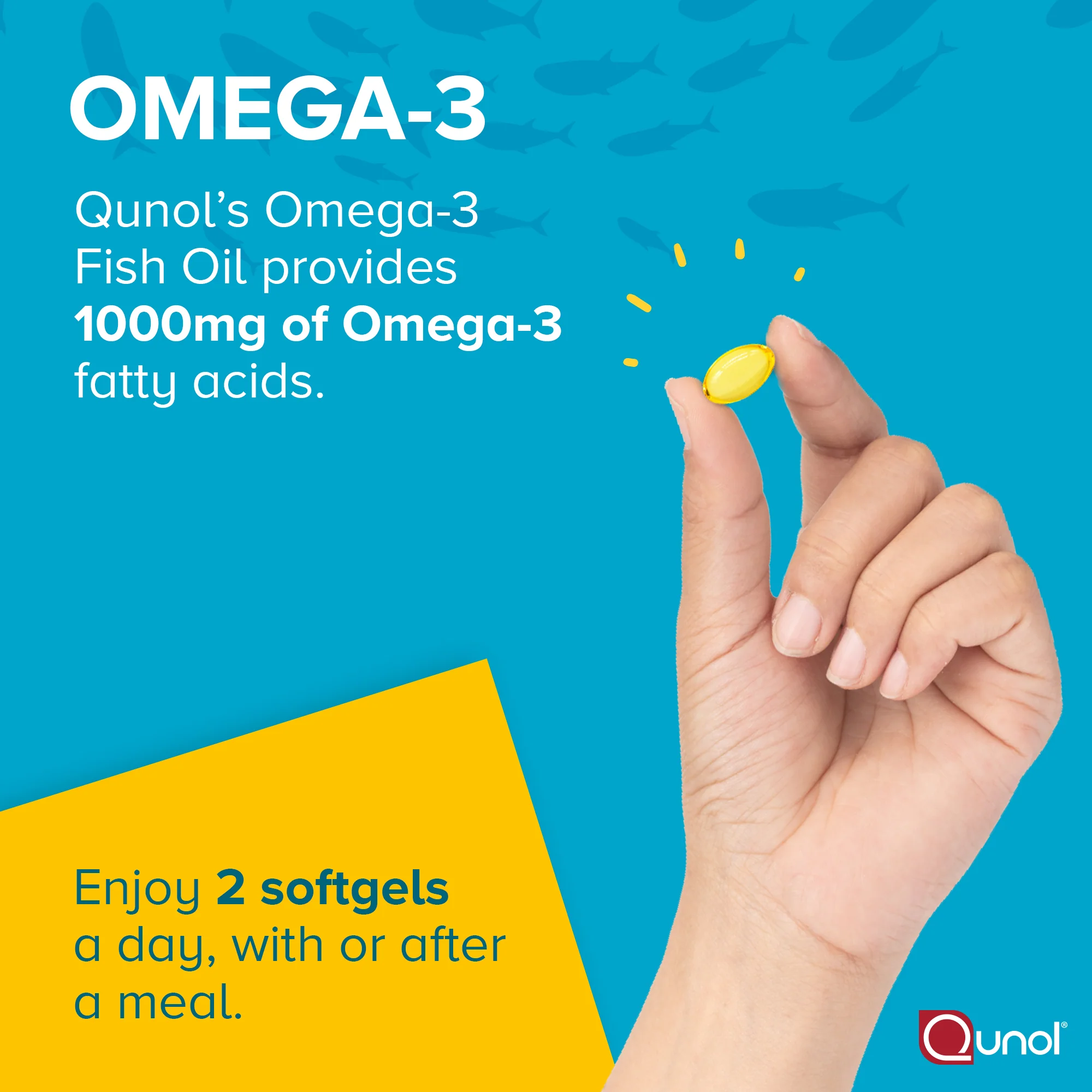 Ultra Omega-3 Fish Oil Mini Softgels, 1000 mg - Image 5