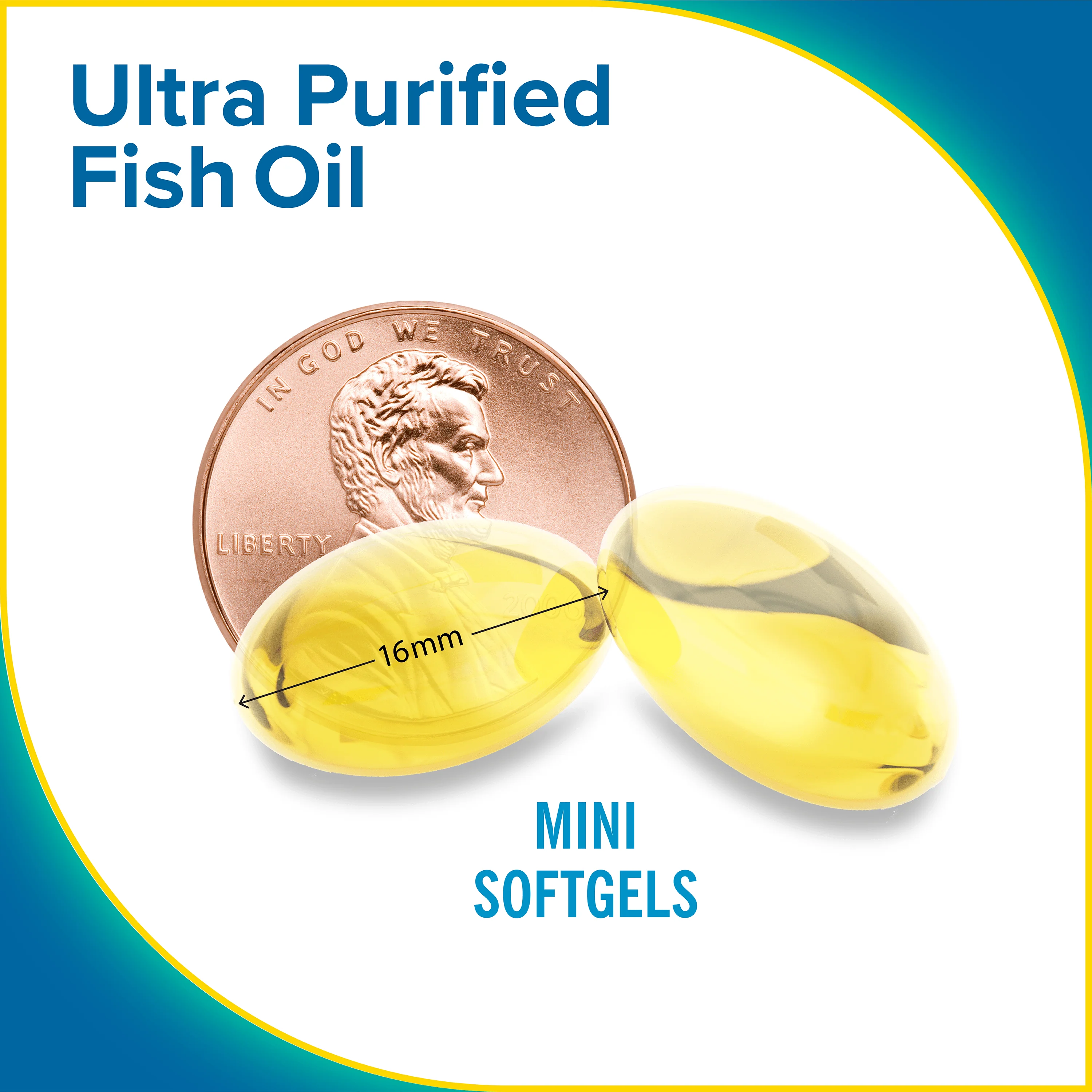 Ultra Omega-3 Fish Oil Mini Softgels, 1000 mg - Image 8