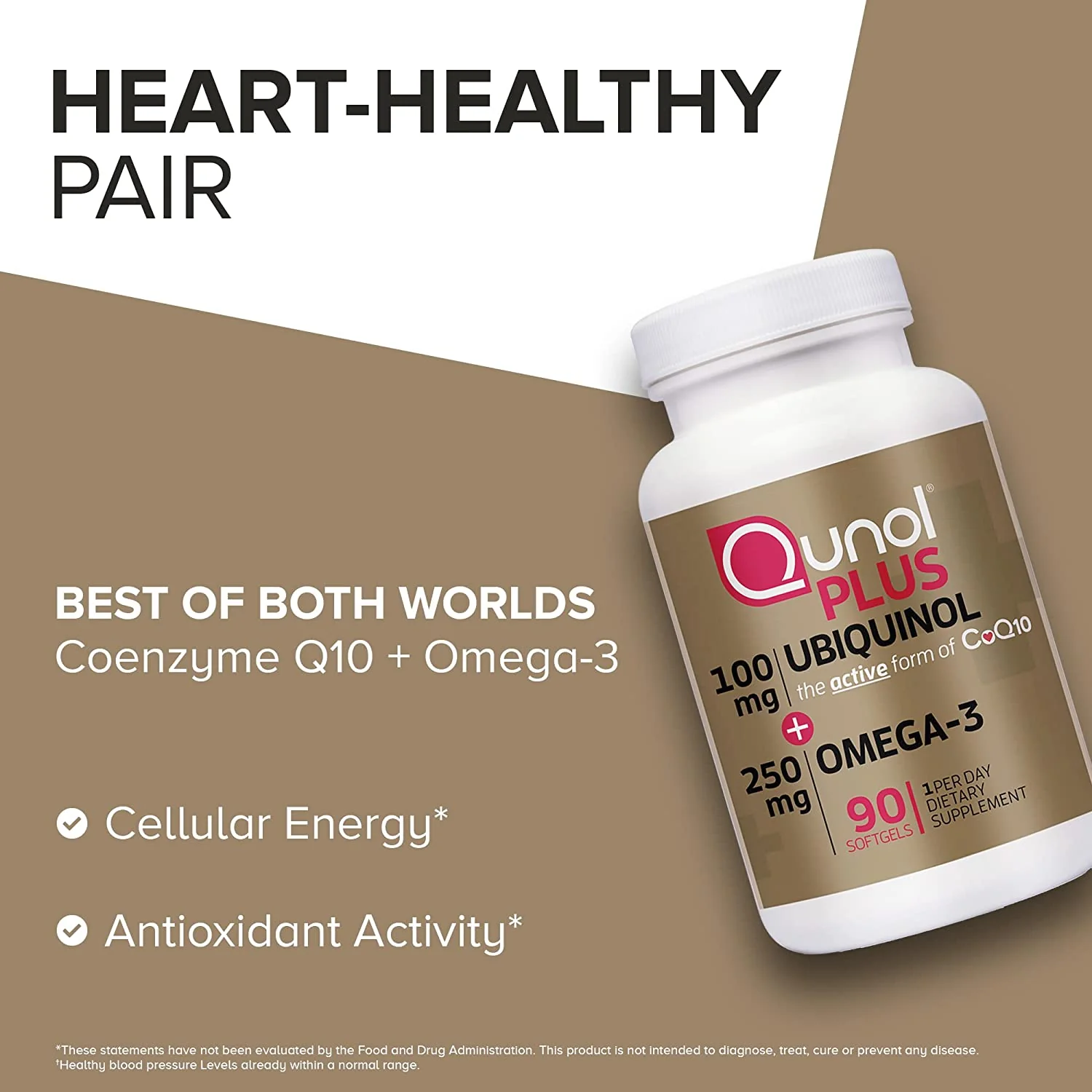 Plus Ubiquinol + Omega-3, 100mg + 250mg - Image 6