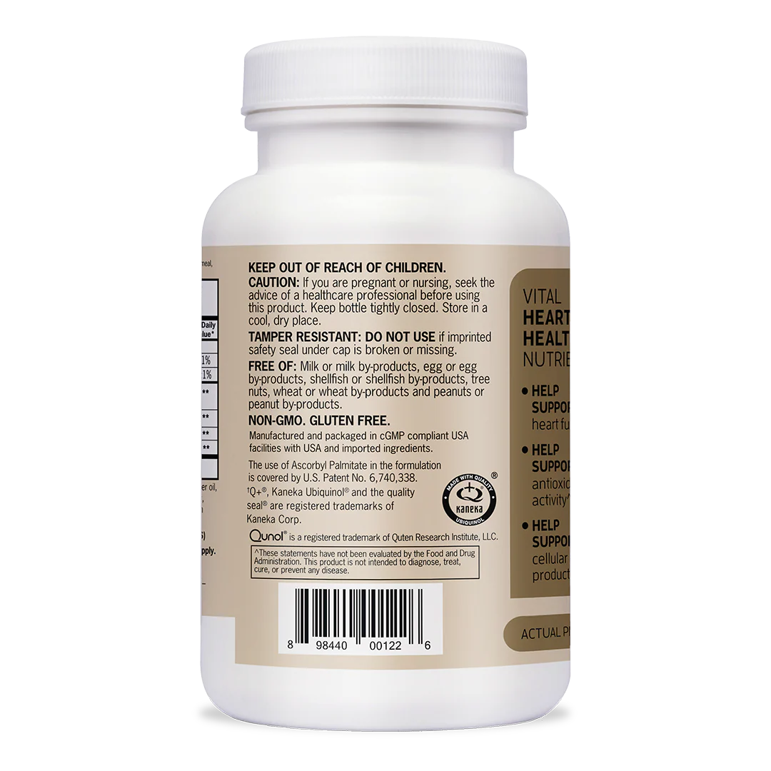 Plus Ubiquinol + Omega-3, 100mg + 250mg - Image 9