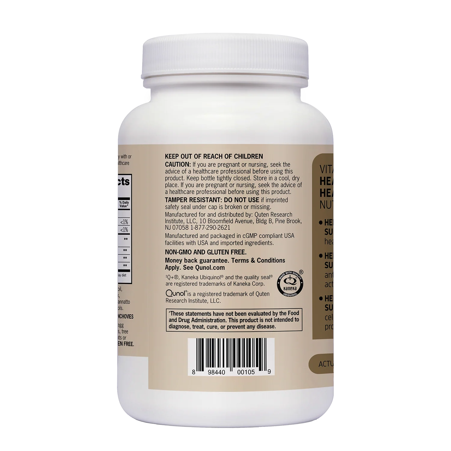 Plus Ubiquinol + Omega-3, 200mg + 250mg - Image 9