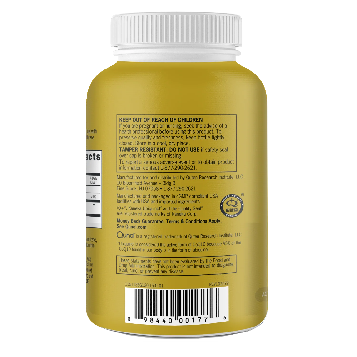 Ubiquinol, 100 mg - Image 7